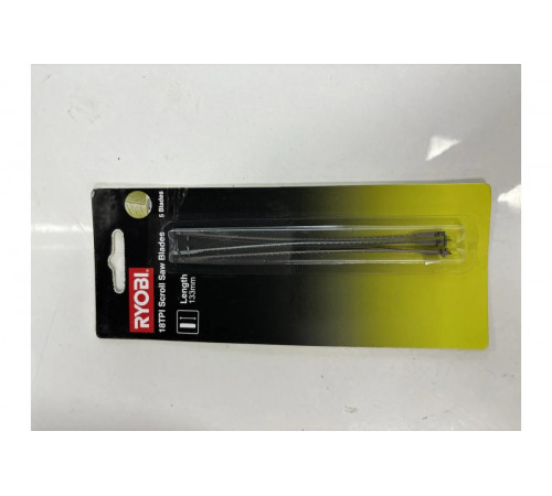 Набор полотен по дереву SSB18TPI (5 шт; 18TPI) для лобзикового станка Ryobi 5132002898