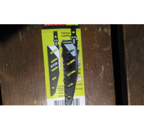 Пилка для лобзика по дереву (100 мм; 10TPI) Ryobi RAK01JSFC 5132002696