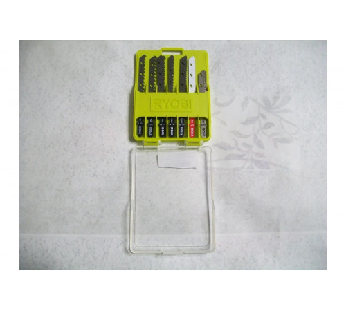 Набор пилочек для лобзика 10 шт Ryobi 5132002812