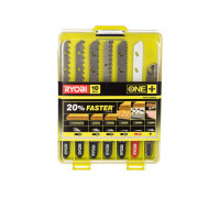 Набор пилочек для лобзика 10 шт Ryobi 5132002812