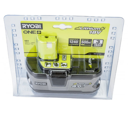 Аккумулятор Ryobi ONE+ RB18L40 4.0Ач 5133001907