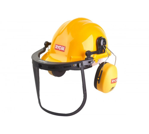 Шлем с защитой лица и наушниками Ryobi ACC008 5132000032