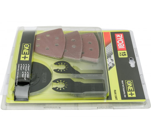 Набор насадок RAK15MT для МФИ (15 шт.) Ryobi 5132002809
