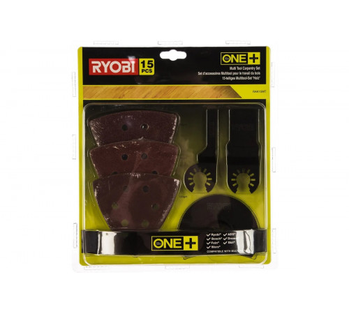 Набор насадок RAK15MT для МФИ (15 шт.) Ryobi 5132002809