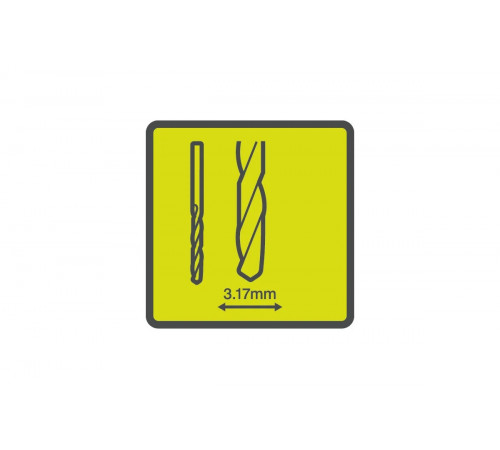 Насадка для прямошлифмашины RAR402-8 8 шт, 3.17х3.2 мм Ryobi 5132005845