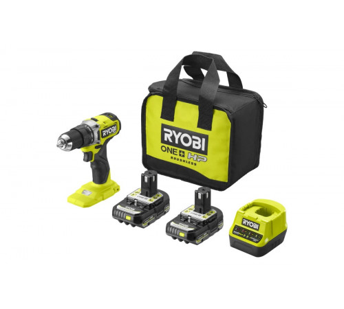 Дрель-шуруповерт ударная бесщеточная Ryobi ONE+ RPD18C-220S 5133004982