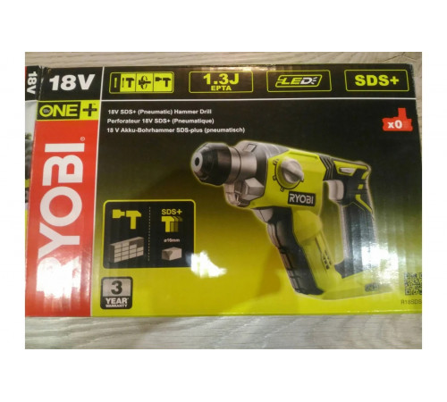 Перфоратор Ryobi ONE+ R18SDS-0 5133002305