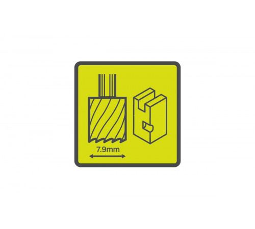 Насадка для прямошлифмашины RAR104 7.9х3.2 мм Ryobi 5132005820