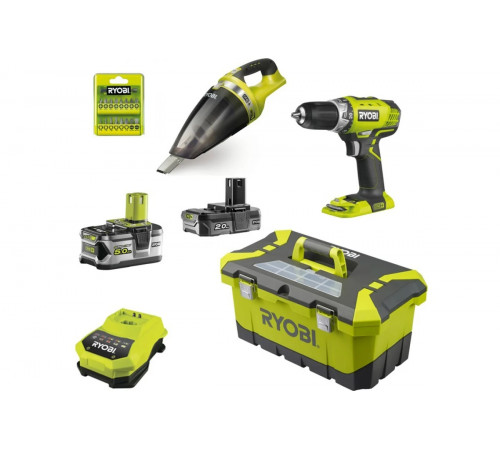 Набор инструментов Ryobi ONE+ RCD18-252VT 5133003622