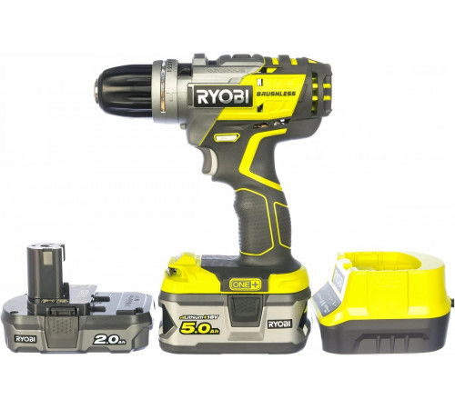 Бесщеточная ударная дрель-шуруповерт Ryobi ONE+ R18PDBL-252S 5133003614