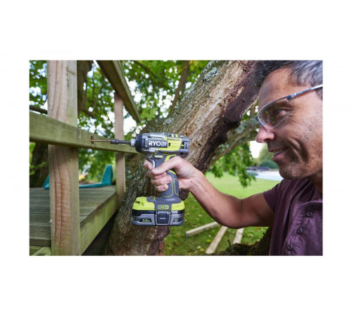 Импульсный бесщеточный винтоверт Ryobi ONE+ R18IDBL-0  без аккумулятора в комплекте 5133002662