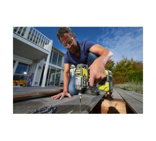 Импульсный бесщеточный винтоверт Ryobi ONE+ R18IDBL-0  без аккумулятора в комплекте 5133002662