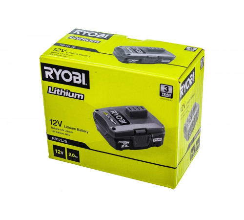 Аккумулятор RB12L20 (12В; 2А*ч; Li-Ion) Ryobi 5133005089