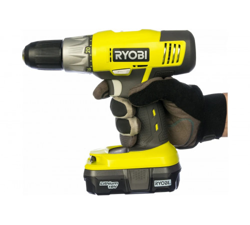 Дрель-шуруповерт Ryobi ONE+ R18DDP-213S 5133003592