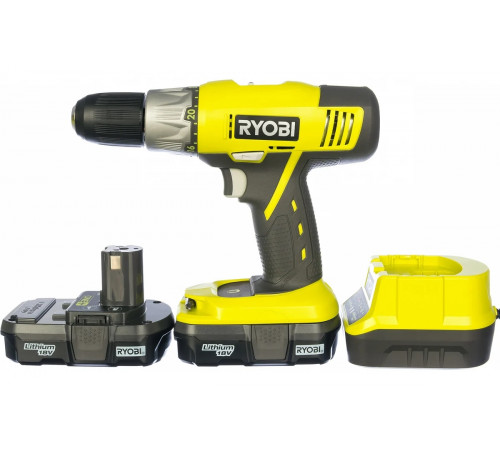 Дрель-шуруповерт Ryobi ONE+ R18DDP-213S 5133003592