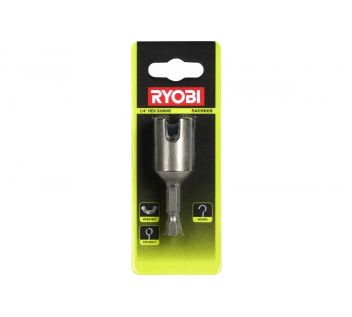 Насадка для барашковых гаек RAKWNDB (1/4") Ryobi 5132003399