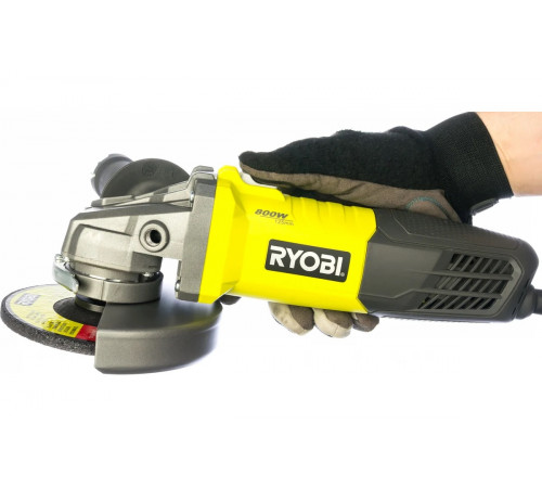 Угловая шлифмашина Ryobi RAG800-125S 5133002493