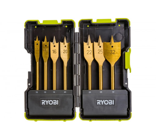 Набор перьевых сверл 7 шт. Ryobi RAK07SB 5132002252
