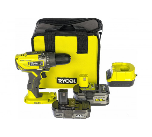 Компактная дрель-шуруповерт Ryobi ONE+ R18DD3-252S 5133003353