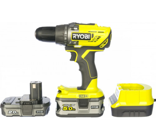 Компактная дрель-шуруповерт Ryobi ONE+ R18DD3-252S 5133003353