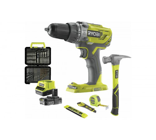 Ударная дрель-шуруповерт Ryobi 18В R18PD3-120TAH 5133005505