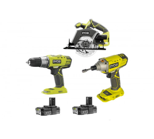 Набор инструментов Ryobi ONE+ R18DDIDCSP-220S 5133003813