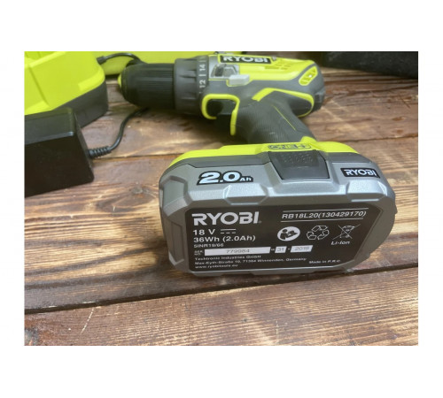Компактная дрель-шуруповерт Ryobi ONE+ R18DD3-120S 5133003347