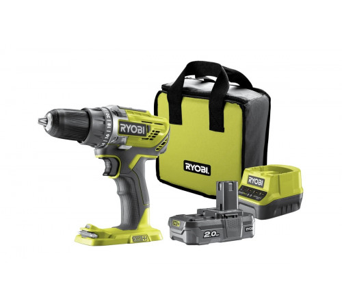 Компактная дрель-шуруповерт Ryobi ONE+ R18DD3-120S 5133003347