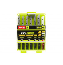 Набор пилочек для лобзика 10 шт Ryobi 5132002811