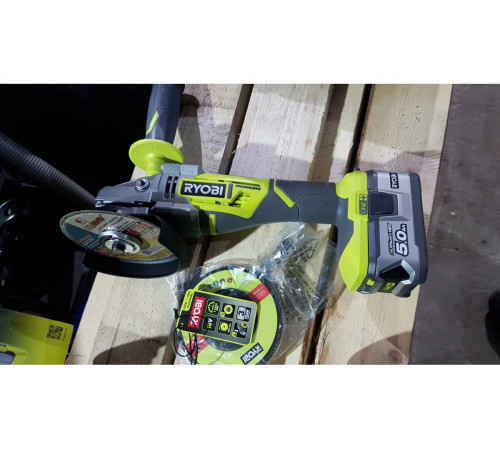 Бесщеточная углошлифмашина Ryobi ONE+ R18AG7-140S 5133004231