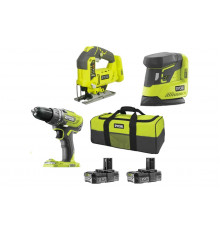 Набор инструментов Ryobi ONE+ R18DDJSPS-220S 5133003812