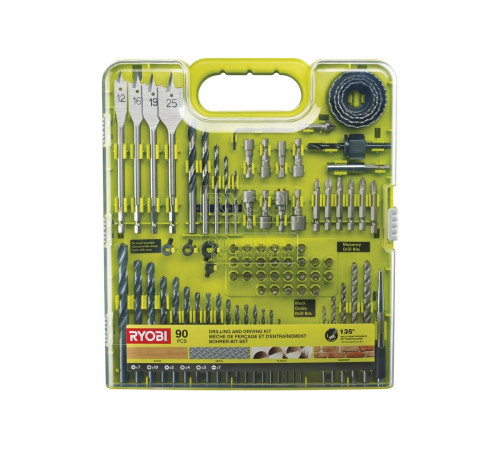 Набор бит и сверл RAKDD90 Ryobi 5132004665