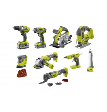 Набор инструмента Ryobi ONE+ R18CK9-252S 5133003576