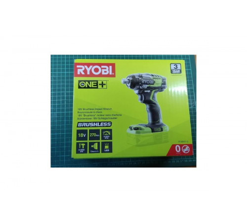 Бесщеточный аккумуляторный ударный гайковерт Ryobi ONE+ R18iW7-0 5133004220