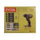 Бесщеточный аккумуляторный ударный гайковерт Ryobi ONE+ R18iW7-0 5133004220