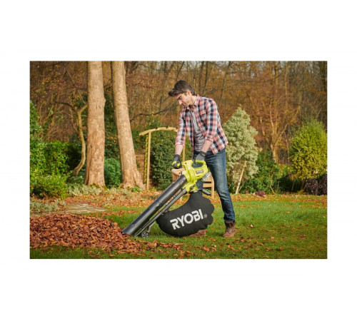 Бесщеточный садовый пылесос-воздуходувка Ryobi ONE+ 18В RY18BVXA-0 5133005546