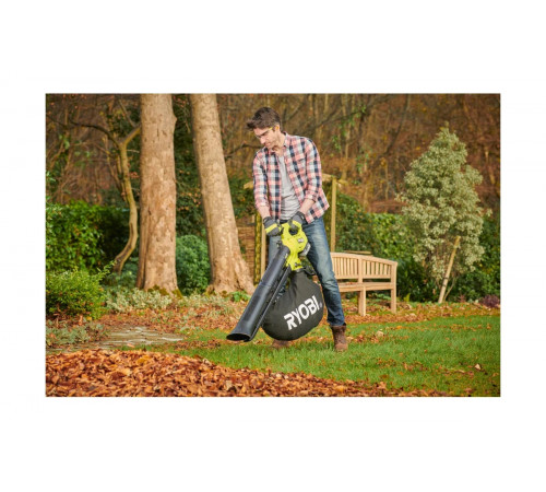 Бесщеточный садовый пылесос-воздуходувка Ryobi ONE+ 18В RY18BVXA-0 5133005546