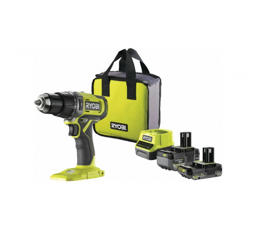 Ударная дрель-шуруповерт Ryobi 18В RPD18-2C52S 5133005526