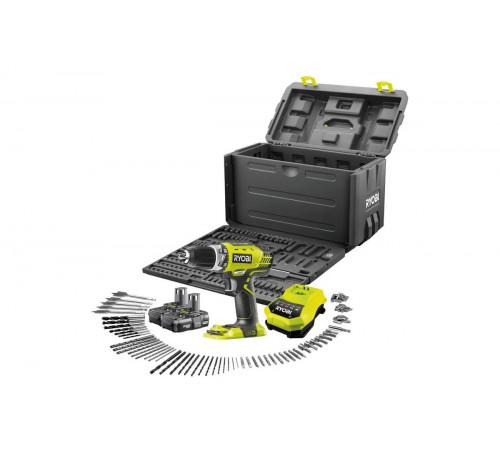 Дрель-шуруповет Ryobi ONE+ RCD1802-LL13X + набор оснастки 5133002063
