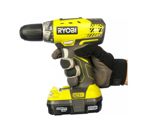 Дрель-шуруповет Ryobi ONE+ RCD1802-LL13X + набор оснастки 5133002063