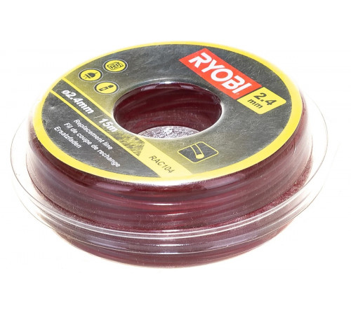 Леска для триммеров (2,4 мм; 15 м; круг) Ryobi RAC104 5132002641