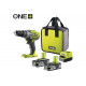 Дрель-шуруповерт Ryobi ONE+ R18DD3-215S 5133003774