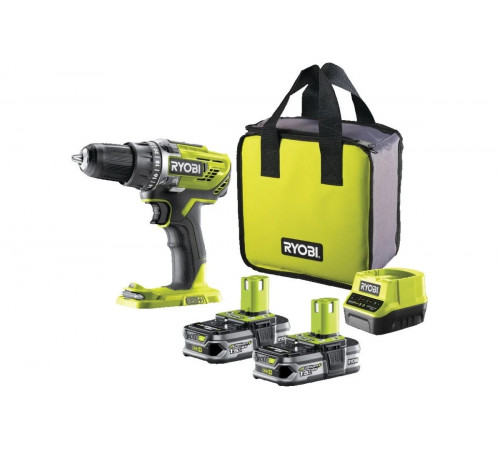 Дрель-шуруповерт Ryobi ONE+ R18DD3-215S 5133003774