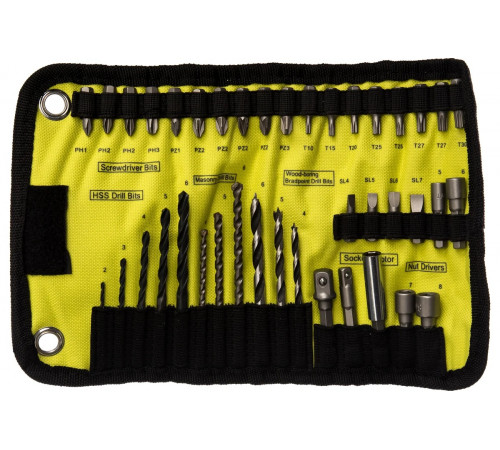Набор сверл и бит в сумке (40 шт.) Ryobi RAK40RM 5132002264