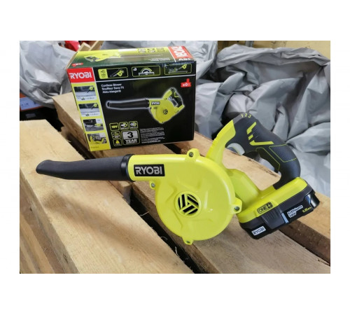 Воздуходувка аккумуляторная RYOBI ONE+ R18TB-0  без аккумулятора в комплекте 5133002915