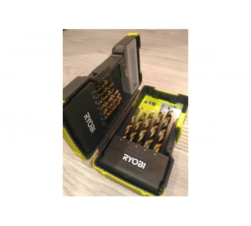 Набор сверл (19 шт.) RAK19HSS Ryobi 5132002258