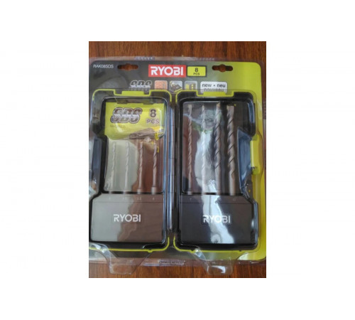 Набор буров SDS Ryobi RAK08SDS 5132002262