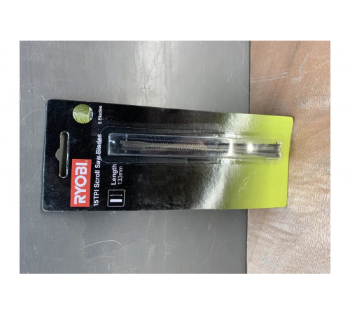 Полотно SSB15TPI (5 шт; 133 мм; 15TPI) для лобзикового станка RSW1240G Ryobi 5132002897