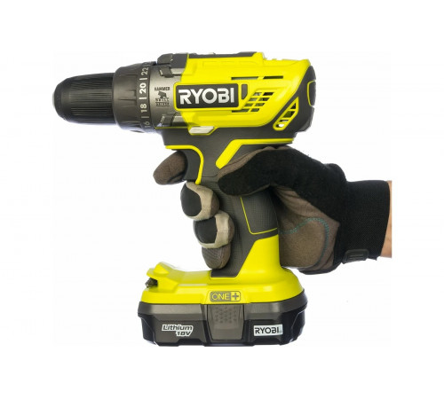 Ударная дрель-шуруповерт Ryobi ONE+ R18PD3-213G 5133003696