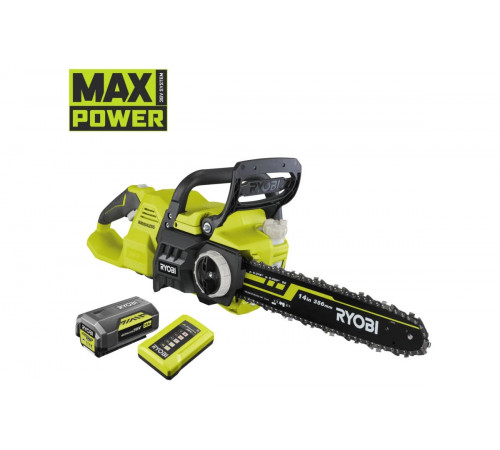 Бесщеточная цепная пила Ryobi MAX POWER RY36CSX35A-150 5133004596